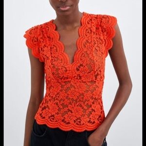 Zara Lace top women’s